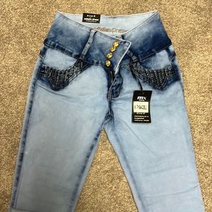 Mx jeans, size 5, light blue